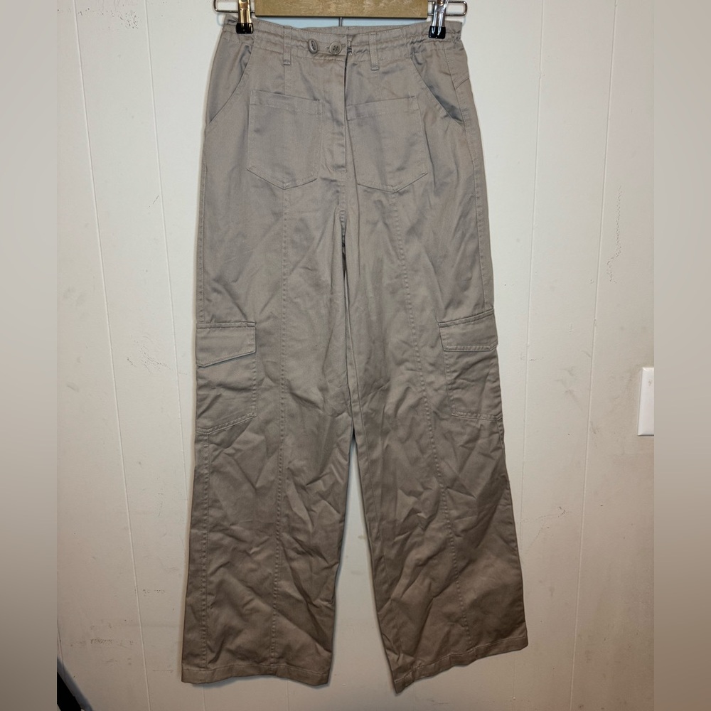 Zara Men's Cargo Pants - Light Brown